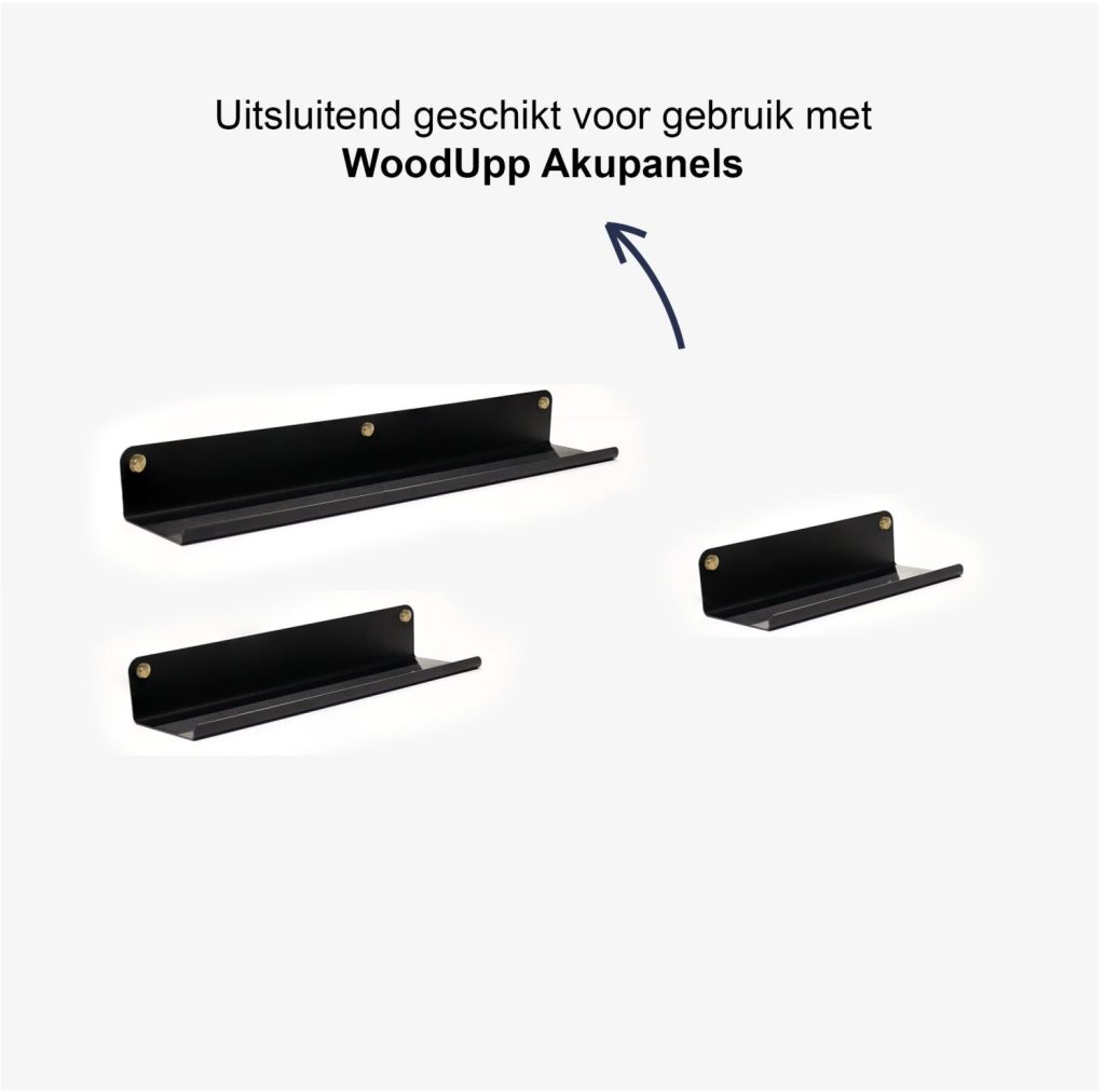Afbeelding 8 van 8 in Wandplank breed galerie