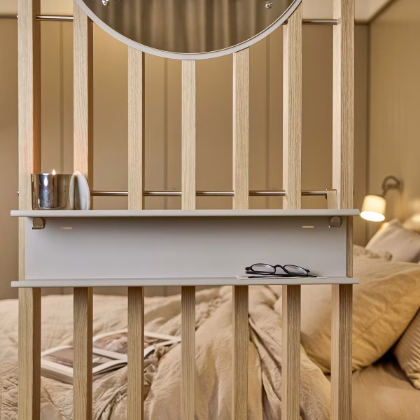 EMBRACE | Nell Double Metal Shelf | BE