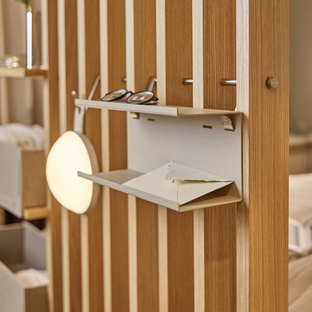 Image 1 de 7 dans la galerie EMBRACE | Nell Double Metal Shelf | FR